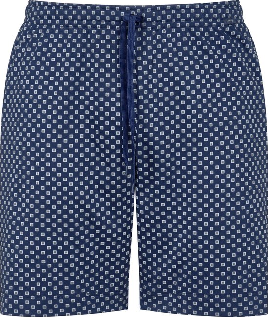 Pantalon de pyjama court Mey - Gisborne - motif bleu - Taille : XL