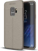 Samsung Galaxy S9 Hoesje - Mobigear - Luxury Serie - TPU Backcover - Grijs - Hoesje Geschikt Voor Samsung Galaxy S9