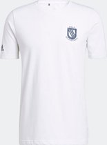 Adidas Champion T-Shirt Heren Golf Wit - Maat XXL