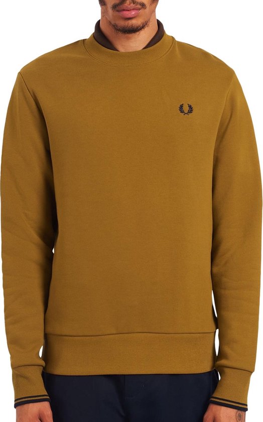 Fred Perry Pull col rond Fred Perry - Homme - marron | bol.com