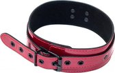 Verstelbare Halsband zonder Riem - Collar - BDSM - Bondage - Luxe Verpakking - Party Hard - Eccentric - Rood