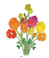 kittyblumcards Wenskaarten op ecologisch papier Sneeuwklokjes Botanisch Planten Lente Voorjaar Brievenbuspakketje Inclusief verzendkosten