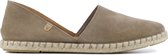 Verbenas Vrouwen Suède   Espadrilles / Damesschoenen   -  Carmen sue - Taupe - maat 40