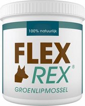 FlexRex Groenlipmossel poeder - Honden Supplementen - 2x 125 gram