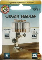 Organ Needles Eco-pack titaan 5 naalden 75-11 borduurmachine naalden embroidery