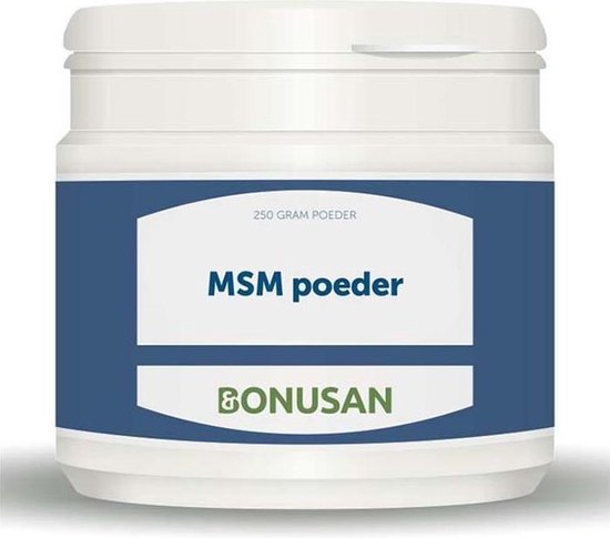 Bonusan MSM Poeder - 250 gr - Voedingssupplement