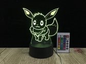 3D LED Creative Lamp Sign Eevee - Complete Set