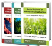 Natural Polymers for Pharmaceutical Applications, 3-volume set: Volume 1: Plant-Derived Polymers,  Volume 2: Marine- and Microbiologically Derived Polymers, and  Volume 3