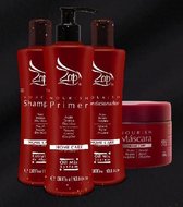 Zap Kit 4 Nourish Home care Shampoo + Conditioner + Mascara + Leave in 3x300ml +250 ml
