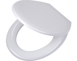 Tiger Pasadena - WC bril - Toiletbril met deksel- Softclose - Easy Clean functie - Thermoplast - Wit