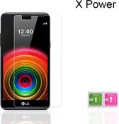 Screen Protector Voor LG X Screen - Anti Kras / Schok 9H / Waterdicht - Duidelijk Gehard Glas - Ultra Dun 0,33mm