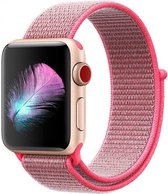 Bracelet adapté pour Apple Watch - Tissu - Rose - 38 / 40mm