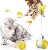 Pepets Katten Interactief Speelgoed - Kattenkruid Balletje - Geel - Speelgoed voor dieren