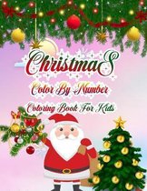 Christmas Color By Number Coloring Book For Kids