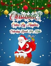 Christmas Color By Number Coloring Book For Kids