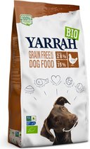 Yarrah Dog Adult Graanvrij - Kip/Vis - Biologische Hondenvoer - 2 kg