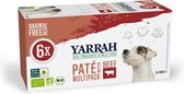 Yarrah dog alu pate multipack beef/chick (6X150 GR)