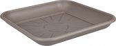 elho universele schotel vierkant 20cm taupe