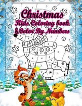 Christmas Kids Coloring Book & Kids Color By Numbers