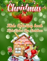 Christmas Kids Coloring Book Kids Color By Numbers