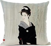 Kussenhoes Vrouw Japans Collectie 1.9