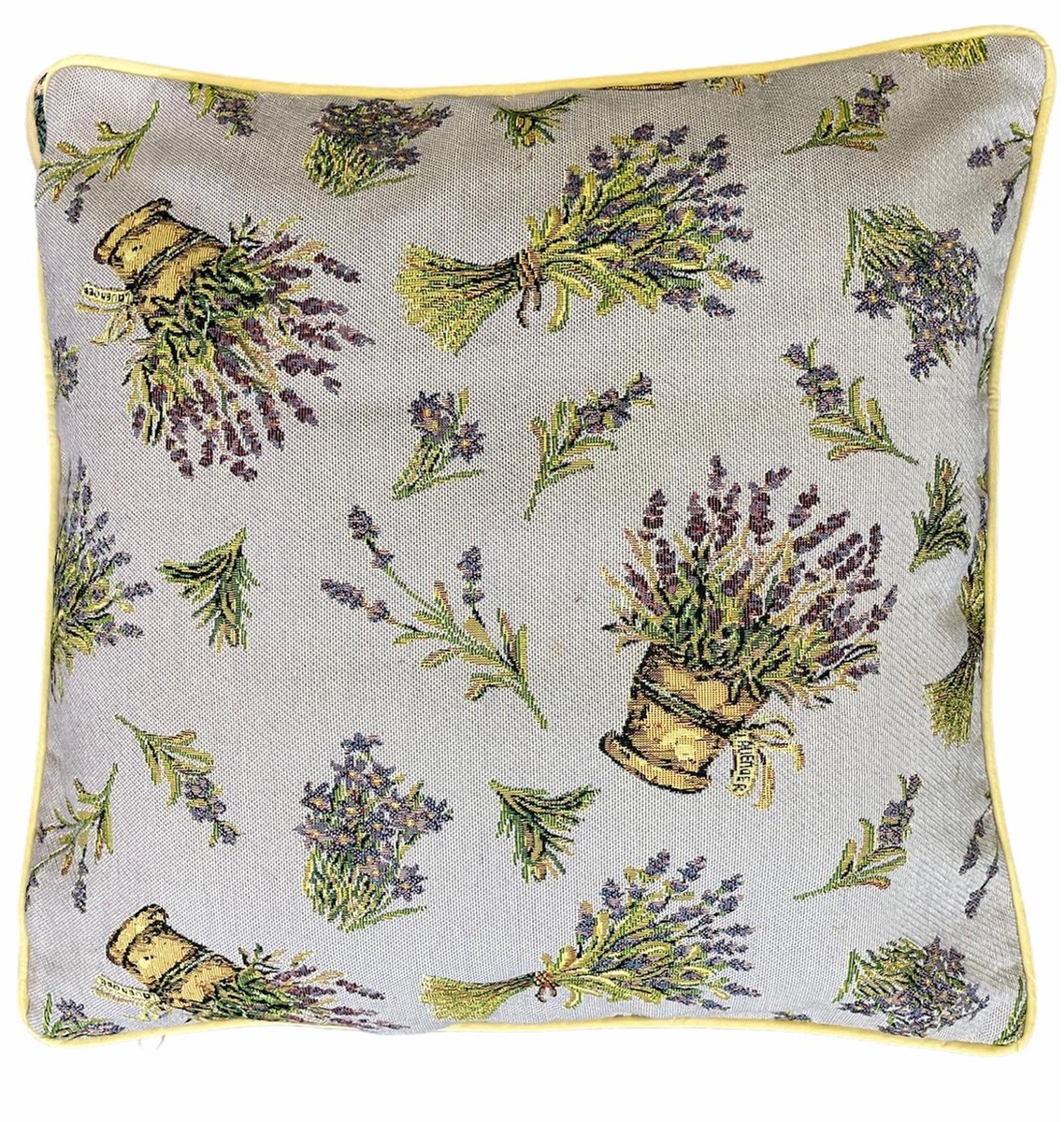 Kussenhoes - Gobelin - Lavendel - paars - 45 x 45 cm
