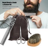 Baardkam - Baardverzorging set - Geschenk voor mannen - Ultieme gezichtsverzorging mannen - Vaderdagscadeau - voor hem - voor mannen