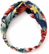 Haarband Blue Flowers | Bloemen | Elastische Bandana | Fashion Favorite