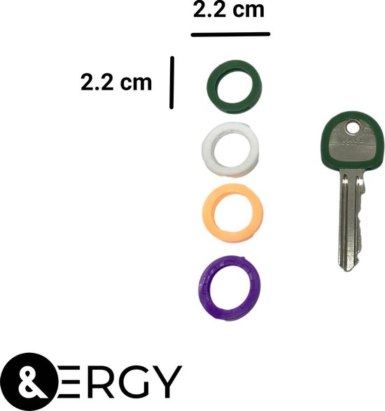 Couvre-clés en silicone pour porte-clés (100 pièces)