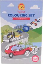 Tiger Tribe - Colouring Set - Cars and trucks (TT6-0211)