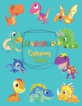 Dinosaur Coloring Book: For Kids 4-8 Years