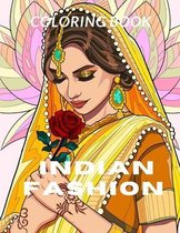 Indian Fashion Coloring Book