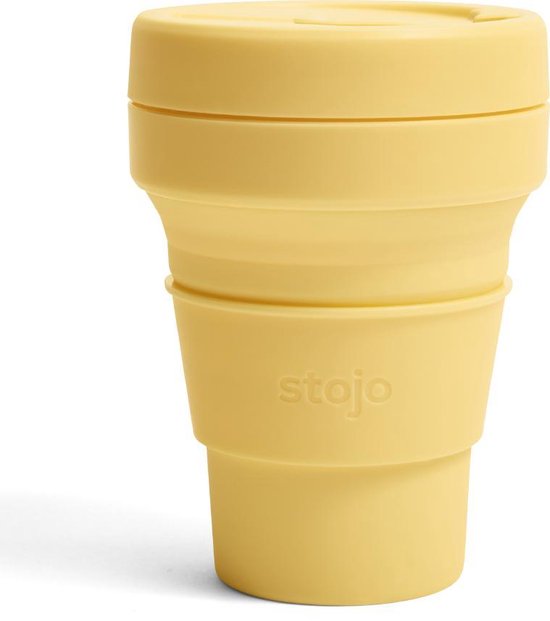Stojo opvouwbare koffiebeker – 355ml – mimosa