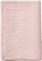 Couverture de berceau Klippan cachemire & laine mérinos Tippy rose - 65x90cm