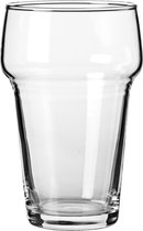 6x 28cl bierglazen stapel groot bierglas stapelglazen met kraag stapelglas stapelbaar