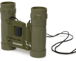 Kikkerland – Huckleberry Verrekijker – Natuur – Buitenspeelgoed - Buitenspelen – Met opbergtas – 8x21 Zoom - Ontdek de natuur