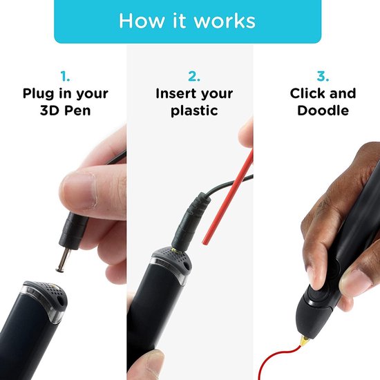 3DOODLER - Create Plus 3D Printing Pen - 3Doodler
