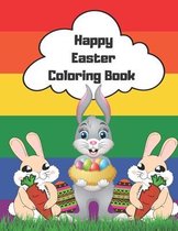 Happy Easter Coloring Book