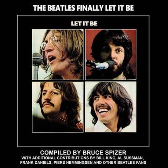 The Beatles Finally Let It Be Beatles Album - cover