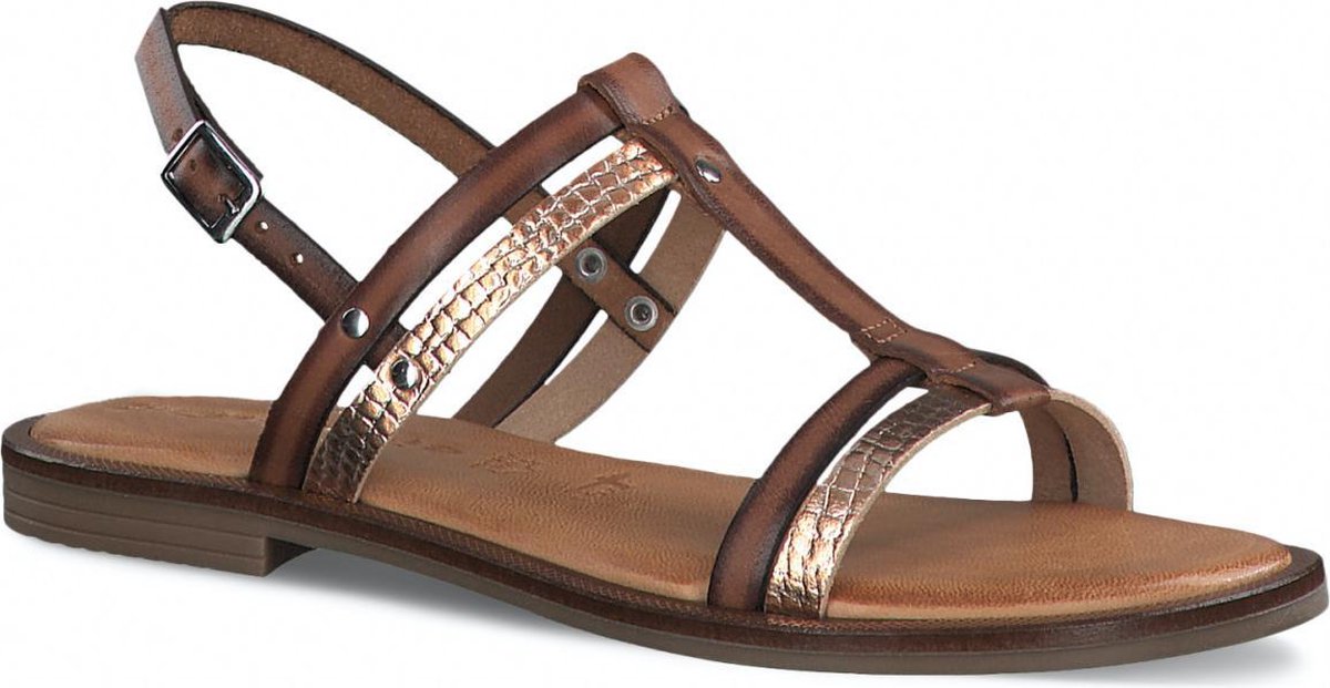 Tamaris 1-28152-26 396 Sandaal bruin maat 38 - Schoenen.nl
