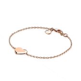 ZINZI zilveren armband rosé verguld ZIA1307R (Lengte 19cm)