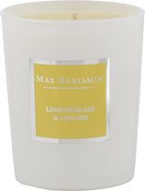 Max Benjamin Geurkaars Lemongrass And Ginger 6,7 X 8 Cm Geel