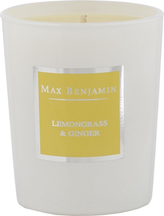 Max Benjamin Geurkaars Lemongrass And Ginger 6,7 X 8 Cm Geel