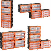 Monzana' assortiment Monzana avec boîte à outils de Set de compartiments - 72 compartiments