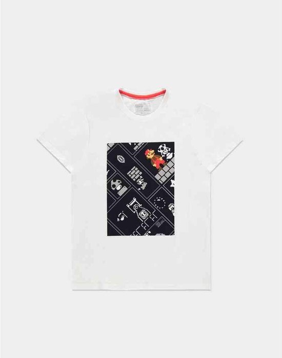 Nintendo 8Bit Super Mario Bros Mens Tshirt S