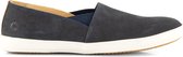 Travelin' Tours Heren - Leren instappers - Slip-On - Espadrilles - Blauw Leer - Maat 42