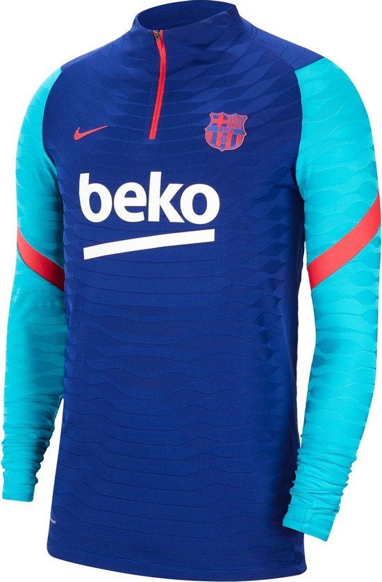 Montgomery Sleutel Lada Nike Nike FC Barcelona VaporKnit Sporttrui - Maat S - Mannen -  blauw/lichtblauw/rood | bol.com