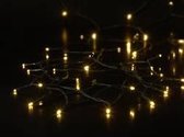 Sygonix SY-4533462 Guirlande lumineuse à piles Sapin de Noël Intérieur/extérieur à piles Nombre d'ampoules 100 LED SMD Warmwit Longueur éclairée : 9,9 m Réglable