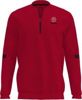 Padl ziptop sweater - sr - padel - red/black - L