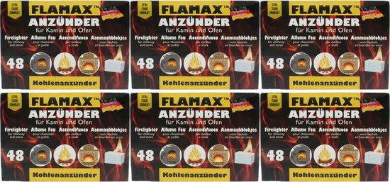 Flamax allume feu (48 cubes)